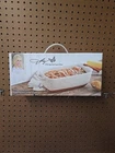 Dolly Parton Collection 1.79QT Stoneware Speckled Loaf Pan TTU-06590 In Box. Price: $24.99.
