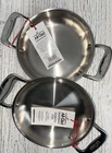 All Clad 6" Mini Stainless Steel Gratins Set Of 2 Saucepans Cookware New. Price: $63.80.