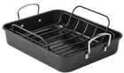 The Pioneer Woman Non Stick Roaster With Wire Rack Insert 14.4X18.1X5.3-NEW. Price: $24.99.