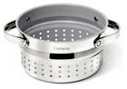 Caraway Qt Stainless Steel Steamer With Handles, CW-STM3-SLS New. Price: $49.99.