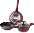 Moss & Stone 4 Piece Cookware Set, Small Pots And Pans Wi New. Price: $66.48.