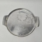 Vintage Mirro Pizza Pan Round Tray Griddle Handles Nothing Cooks Fast Gas Used. Price: $21.00.