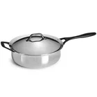 Tramontina Butterfly 5.5 Qt. Covered Deep Saute Pan New. Price: $149.00.