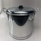 Vasconia Steamer Pot W/ Lid & Tray Aluminum 27.5 Qt 26 713412 (new). Price: $21.28.