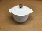 Staub Cast Iron 1.5-QT Petite French Oven Matte White, Made In France New. Price: $114.36.