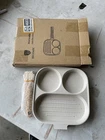 Ikea Brodark Nonstick Aluminum Grill Pan Detachable Handle 2-PC Rectangle New. Price: $19.20.