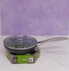 Greenpan Paris Pro Ceramic Nonstick 8-INCH Frypan With Glass Lid New. Price: $59.95.