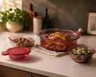 Vintage Pyrex Visions Cranberry Corningware Glass Bakeware Bowl Casserole Lot 5 Used. Price: $89.99.
