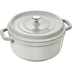 Iron 4 Qt Round Cocotte White Truffle Made In France Staub Cast New. Price: $299.99.