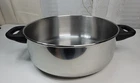 Farberware Stock Pot 4 Qt No Lid Aluminum Clad Stainless Steel QQ15C Usa 3.5"T Used. Price: $18.99.