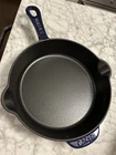 Staub Cast Iron 8.5-INCH, Traditional Deep Skillet, Gray Used. Price: $85.00.