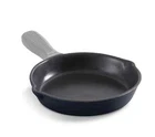 Zakarian By Dash 6" Cast-iron Skillet W/ Silicone Handle Black New. Price: $15.99.