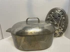 Wagner Ware Sidney Magnalite 4265-P Oval Roaster Dutch Oven Pot Lid Used. Price: $135.99.