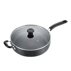 Large Frying Pan Deep 5 Qt Glass Lid Top Cover Eco Non Stick Chef Cook Saute New. Price: $71.19.
