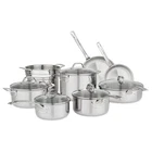 Viking 13-PIECE Tri-ply Cookware Set New. Price: $464.99.