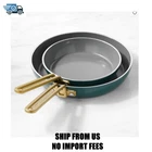 Greenpan Stanley Tucci Ceramic Nonstick Fry Pan, Set Of 2 New. Price: $307.93.