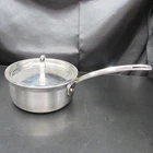 Cuisinart Sauce Pan & Lid Induction MCP19-16 Stainless Steel Cookware 1.5 Qt. Used. Price: $31.44.