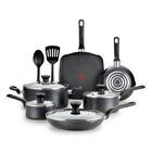 T-fal Easy Care Nonstick Cookware, 12 Piece Set, Grey, B087SC64 New. Price: $87.93.