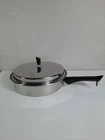 Vtg Imperial Skillet 18/8 3 Ply Stainless Steel 10" Pot Pan Lid Made U.s.a Used. Price: $44.99.