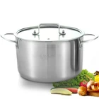 Lolykitch Tri-ply Stainless Steel 5 Qt Stock Quart Pot, Silver. Price: $49.99.