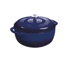 Lodge Qt Cast Iron Enamel Dutch Oven Blue: Porcelain-coated EC6D32 Brand New!. Price: $84.75.