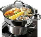 Homichef 3 Pcs Whole Food Steamer Set - Nickel Free Stainless Steel Veggie St... New. Price: $65.74.