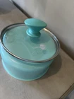 Saucepan With Lid Ceramic Nonstick Oven Safe Turquoise 2 Quart Greenpan New. Price: $37.50.