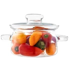 Simax 48 Oz Borosilicate Glass Saucepan With Lid - Microwave, Stove And Dishw... New. Price: $56.52.