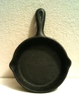 Old Mountain Cast Iron 6 1/2" Skillet Seasoned Ready To Unused New. Price: $12.99.