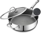Snowclad Frying Pans With Lid,hybrid 5 Quart Saute Pan,pfo... New. Price: $68.91.