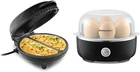 Elite Gourmet EOM205 Non-stick Omelet, Frittata, Snack Pocket Maker, Black New. Price: $45.81.