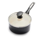 Ceramic Nonstick 2 Quart Saucepan Pot Lid Pfas Free Black Greenpan Rio Healthy New. Price: $59.99.