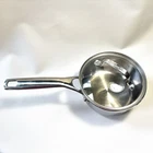 Cuisinart Induction Ready Qt Stainless Steel Sauce Pot Model 7719-14PP W/ Lid Used. Price: $16.99.