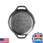 Lodge Cast Iron Wanderlust Series Dual Handled Camper Pan 10.25 Inch L8SKLWND New. Price: $43.51.