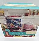 The Pioneer Woman Fancy Flourish 4 Qt & 0.65 Slow Cooker Set Cottagecore New. Price: $46.99.
