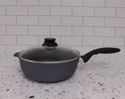 Swiss Diamond Hd Nonstick Saute Pan With Glass Lid, 3.2 Quart * New. Price: $159.95.