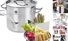 Arc Stainless Steel Tamale Steamer Pot W/easy-fill Water Spout, Seafood 20QT New. Price: $120.50.