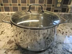Wmf Transtherm Cromargan 18/10 Stainless Steel 6QT Stock Cooking Pot W/lid Used. Price: $39.99.