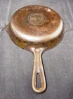 Vintage Griswold No 3 (709I) Cast Iron Skillet Used. Price: $40.00.