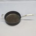 Kirkland Signature Professional Quality Hard-anodized Skillet , 5 Qt Saut Pan Used. Price: $39.99.