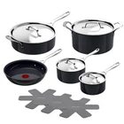 Tefal Jamie Oliver Enjoy Ceramic Cookware Set 5PCE W/pan Protectors New. Price: $293.87.
