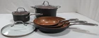 Gotham Steel Pro 8 Piece Hard Anodized Non Stick Cookware Set 20012ES2 Used. Price: $25.55.