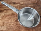Brandani Saucepan 6.5 Inch 2.1 Qt Stainless Steel Metal Used. Price: $39.99.