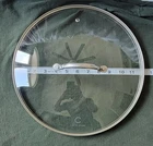 Curtis Stone 12" Vented Clear Glass Replacement Frying Pan Lid Only Used. Price: $14.99.