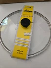 Lodge Tempered Glass 12" Lid For Cast Iron Skillets & Pans New. Price: $24.00.