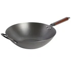 Babish Carbon Steel Flat Bottom Stir 14-INCH Wok, New. Price: $71.81.