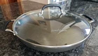Calphalon Unison Sear 12 Double Handle Nonstick Skillet 1382 With Lid Used. Price: $28.00.