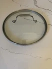 Cuisinart Glass Lid 10 Inner Stainless Replacement Cover For Pan Pot Used. Price: $17.89.