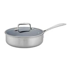 Zwilling Clad Cfx Stainless Steel Ceramic Nonstick Saute Pan 3-QT New. Price: $99.99.
