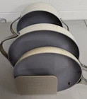 Caraway 11 Pc. Cookware Set Storage Racks (missing 3QT Saucepan) Cream Preowned Used. Price: $229.99.